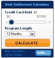 Debt Settlement Calculator